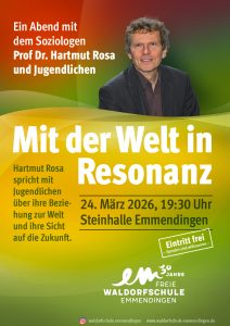 Mit der Welt in Resonanz -Hartmut Rosa in Emmendingen