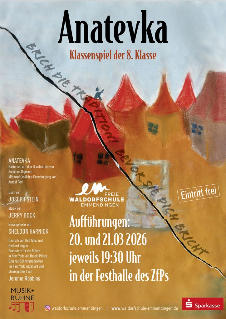 Anatevka Theaterprojekt der 8.Klasse